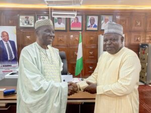 Former NTA DG, Prof. Tonnie Iredia, Visits NABTEB Registrar, Seeks Collaboration